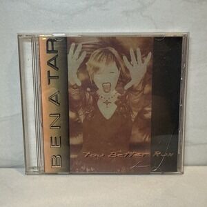 Pat Benatar‎ You Better Run Album CD Orange Standard Jewel Case